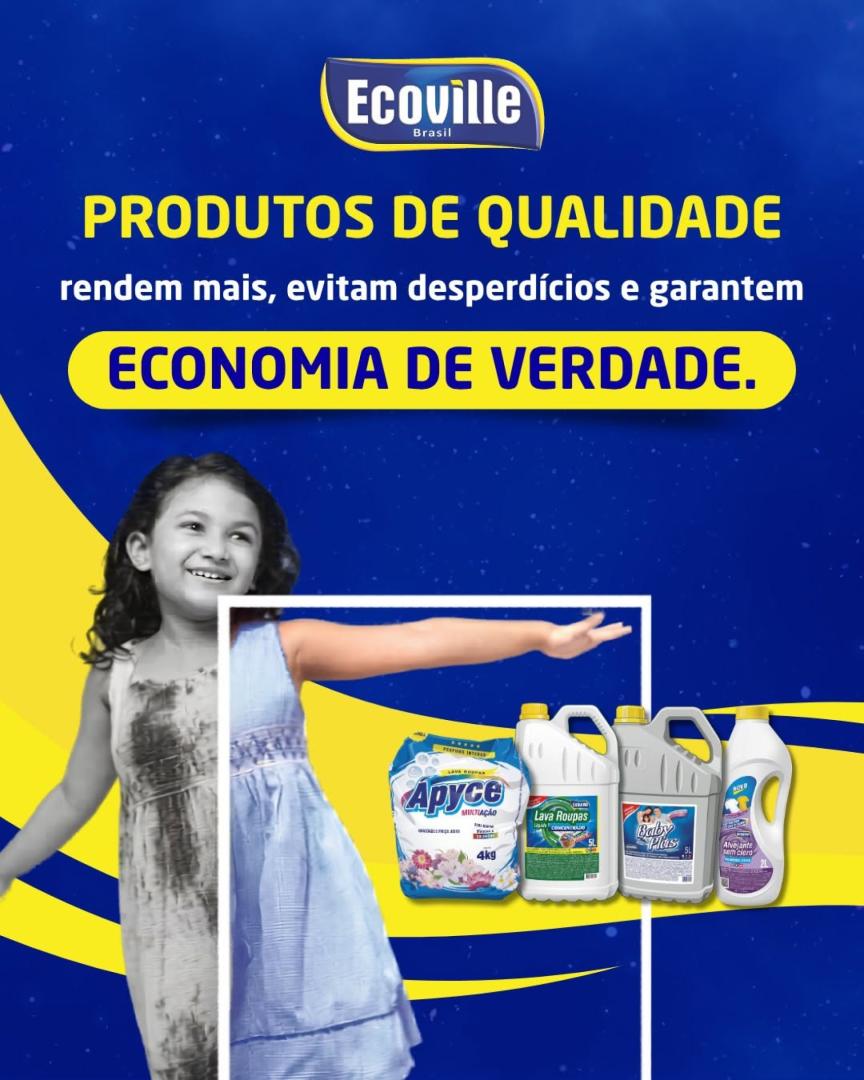 Produtos de verdade, com economia