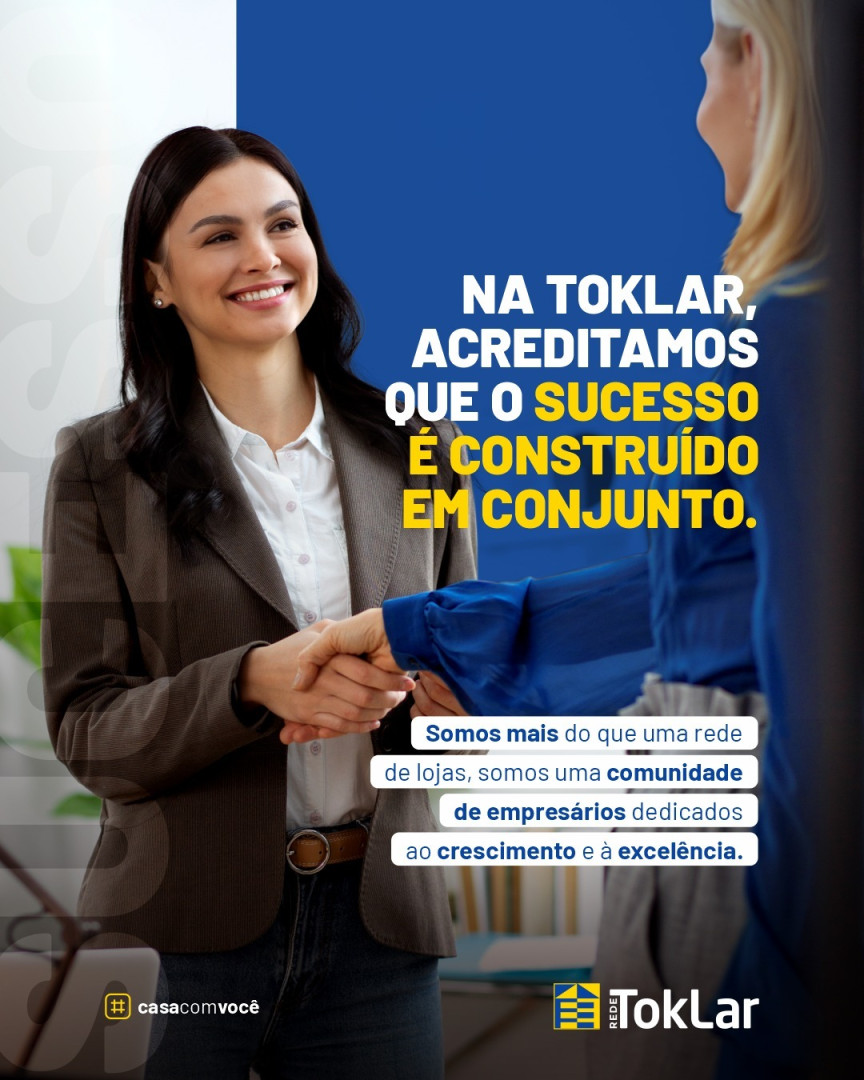 Sucesso é construído em conjunto.