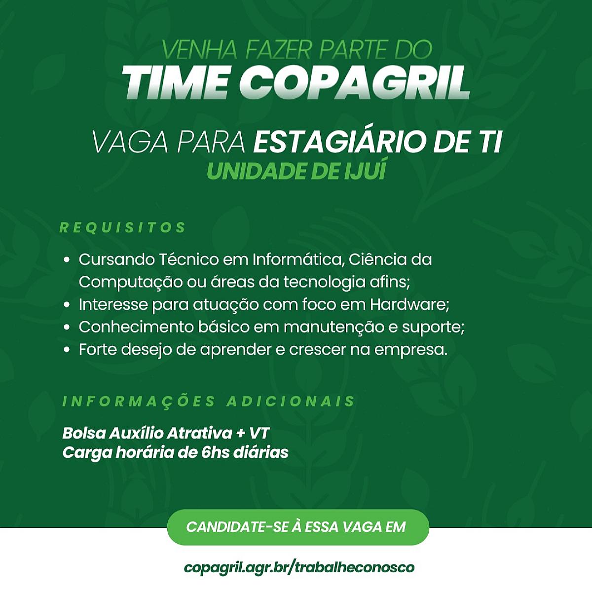 Estagiário de TI