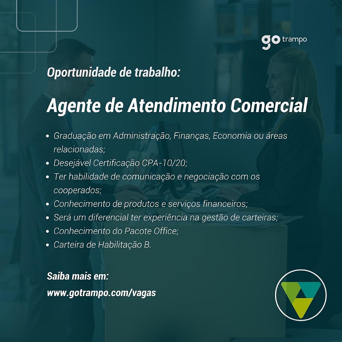 Agente de Atendimento Comercial