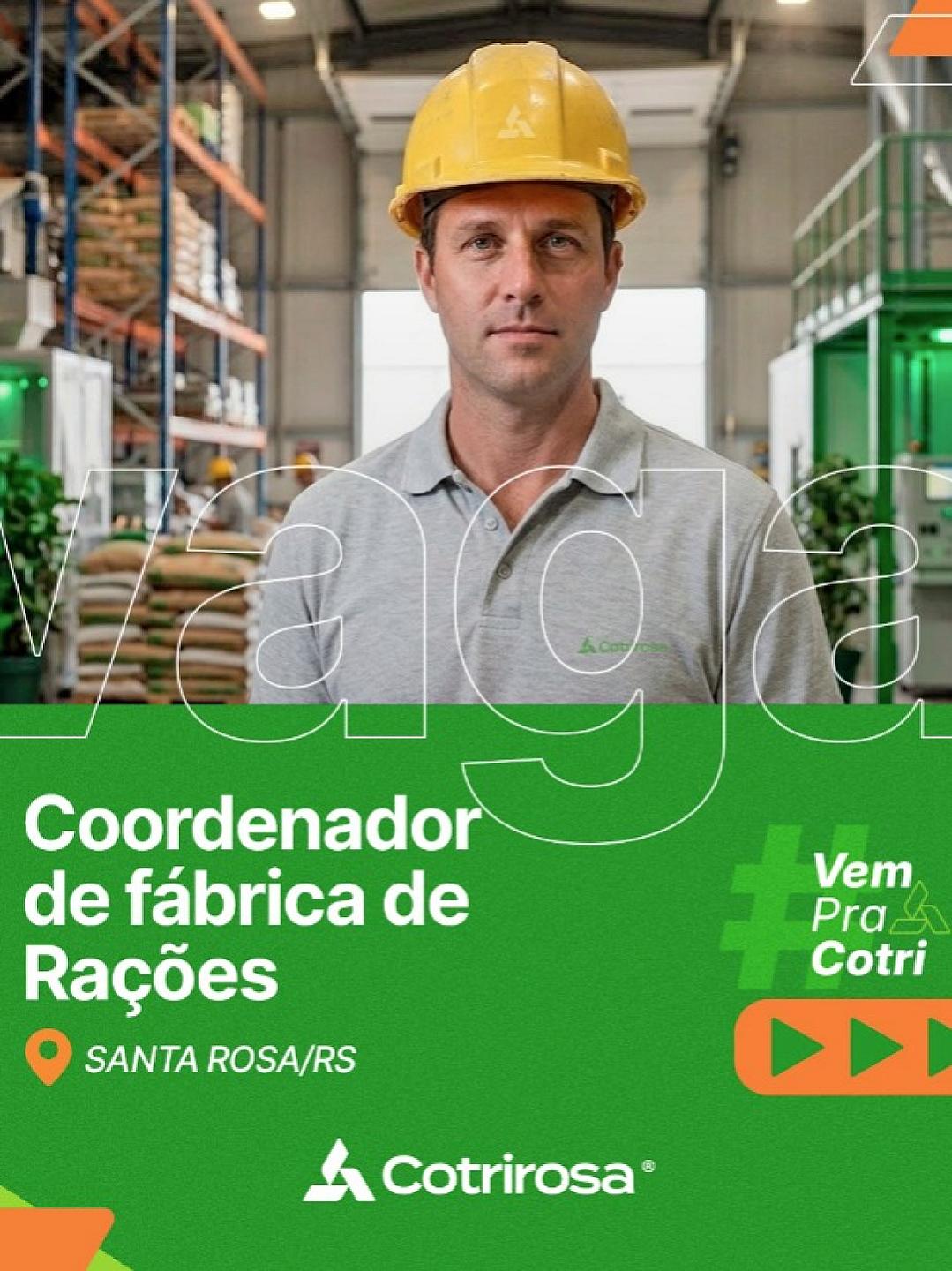 Coordenador de Fábrica de Rações