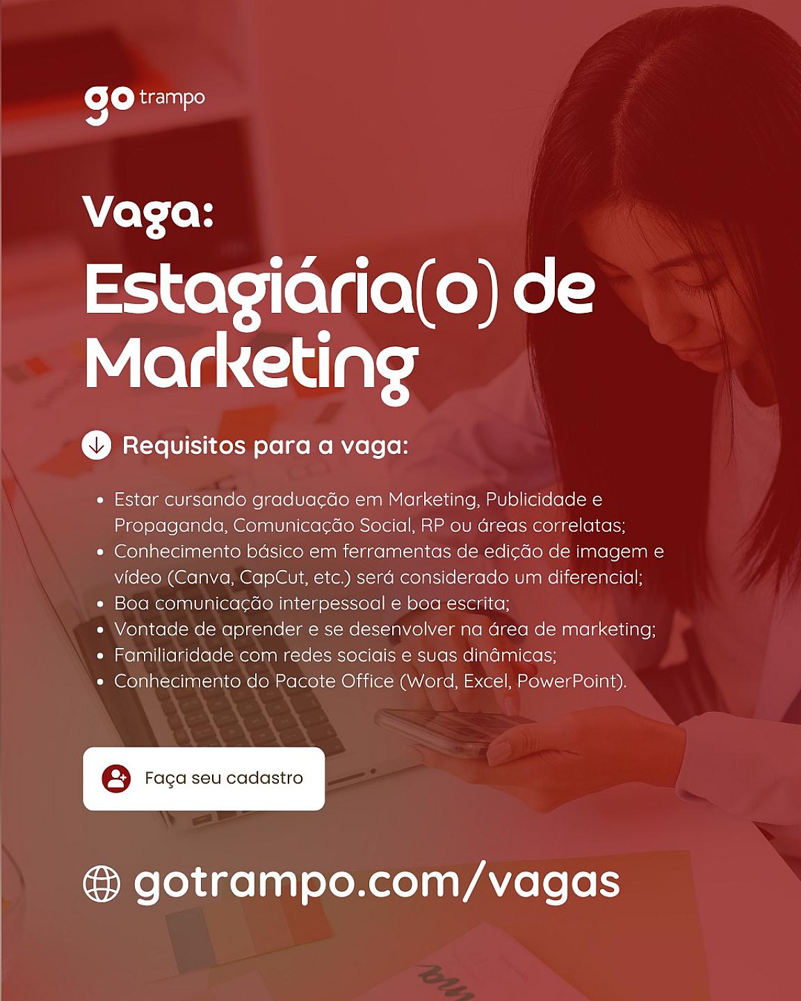 Estagiária de Marketing