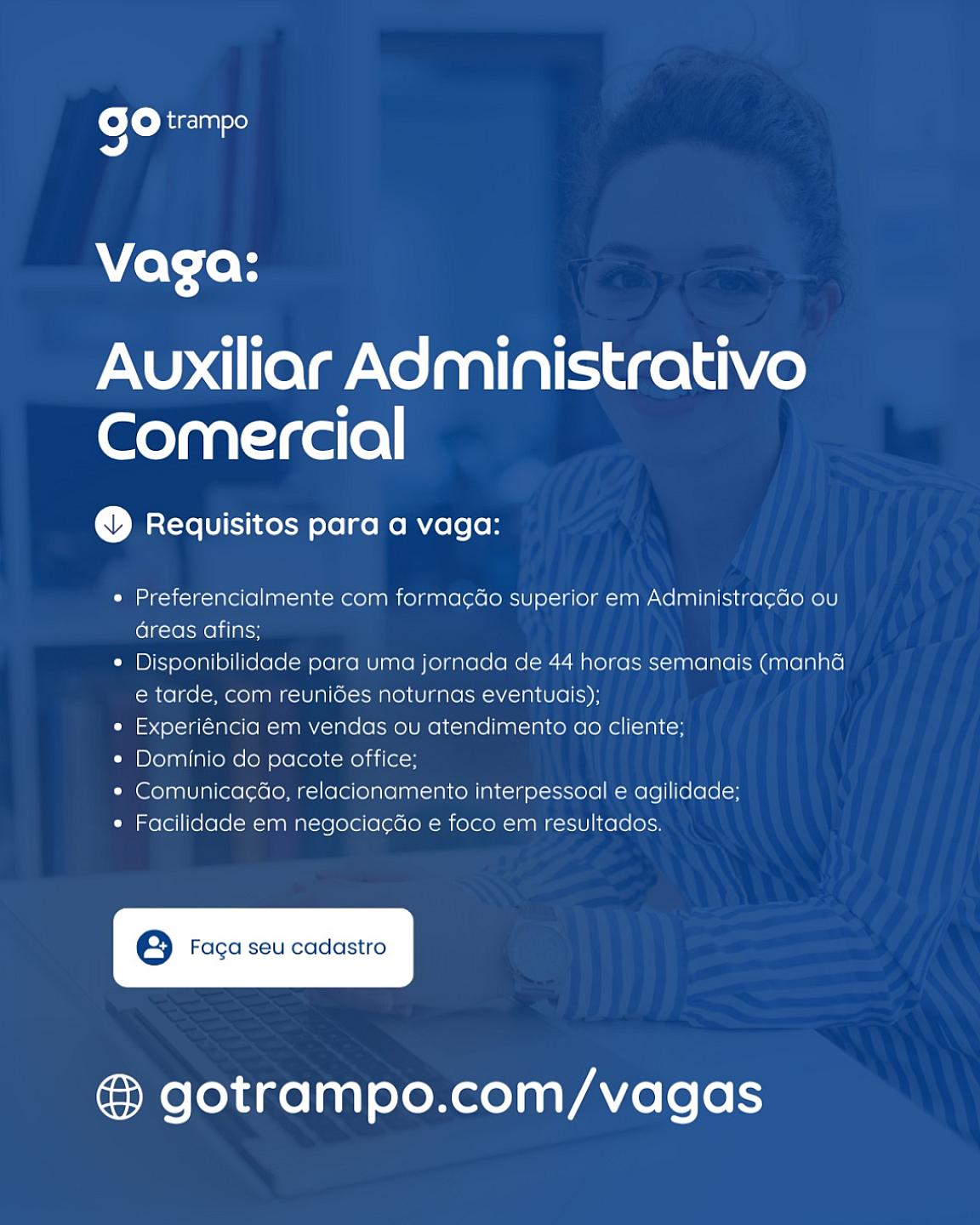 Auxiliar Administrativo Comercial
